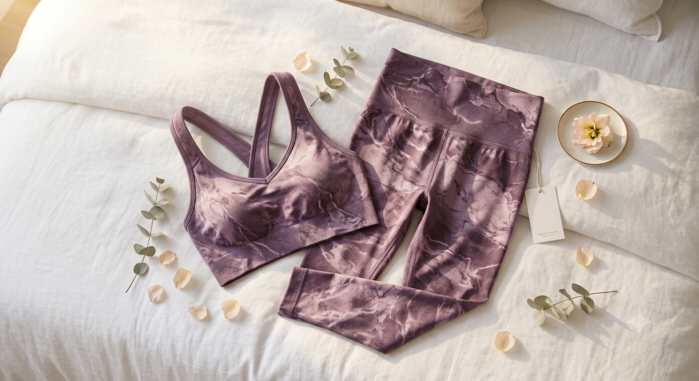 Premium Sports Bra With High Waist Leggings